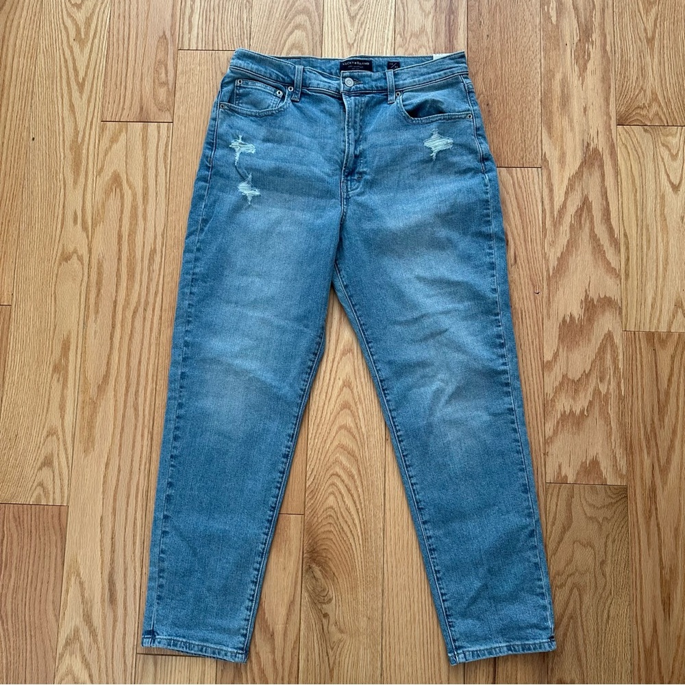 NWT Lucky Brand Drew mom jean 10 women